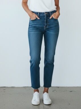 Madewell 10 Inch High Rise Skinny Jeans Medium Blue 34P